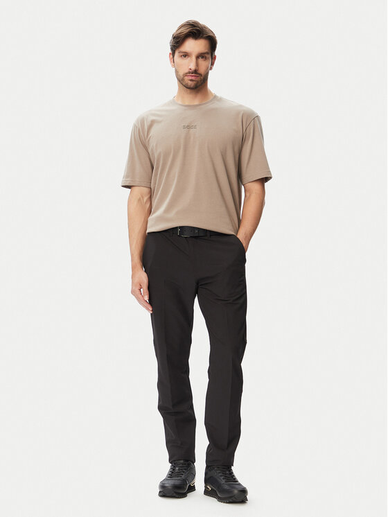 BOSS BOSS Póló Tee 10 50519368 Bézs Relaxed Fit