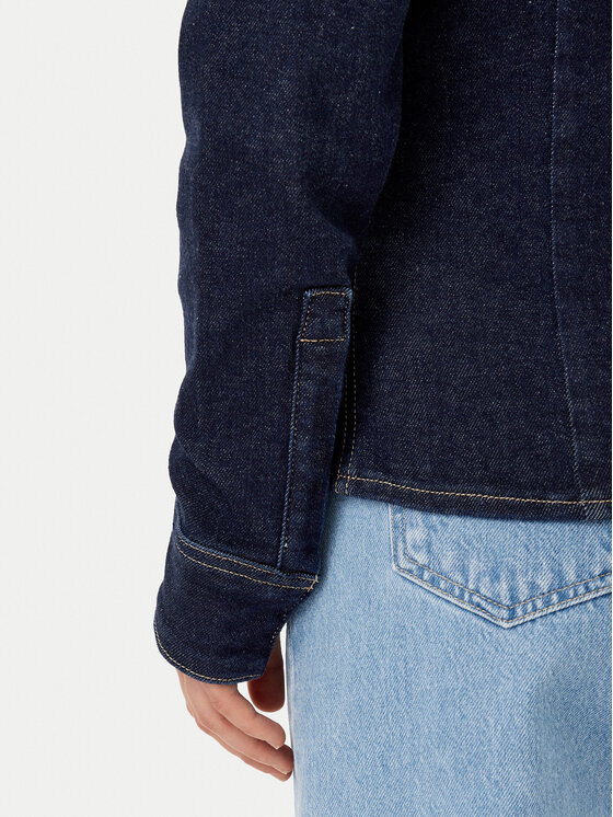 Calvin Klein Jeans Calvin Klein Jeans džinsiniai marškiniai Lean J20J224539 Tamsiai mėlyna Regular Fit