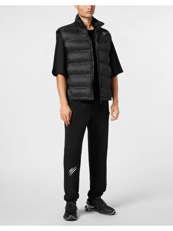Plein Sport Plein Sport Kamizelka 22983 Czarny Regular Fit