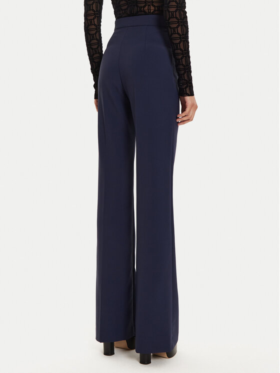 Elisabetta Franchi Elisabetta Franchi Pantaloni di tessuto PA-T35-46E2-V390 Blu scuro Regular Fit