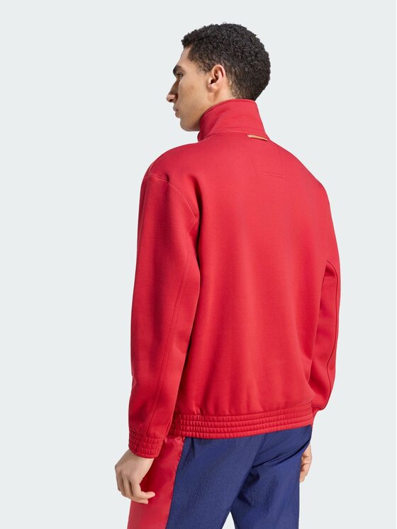 adidas adidas Bluza techniczna 172915 Czerwony ciemny Regular Fit
