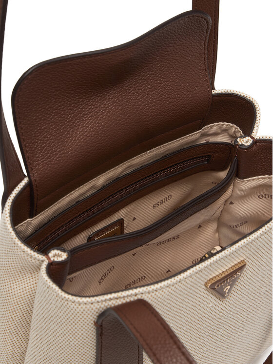 Guess Guess Ročna torba Alice HWWG99 26220 Kremna
