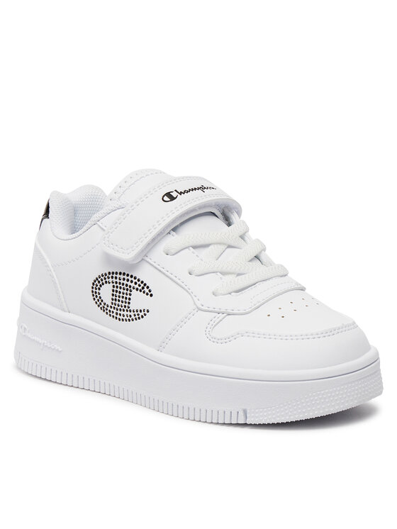 Champion Champion Tenisice Rebound Platform Glitter G Ps Low Cut Shoe S32830-CHA-WW009 Bijela