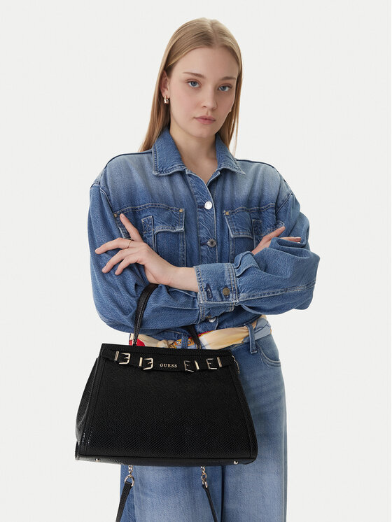 Guess Guess Kabelka Dovie HWKG99 09060 Čierna
