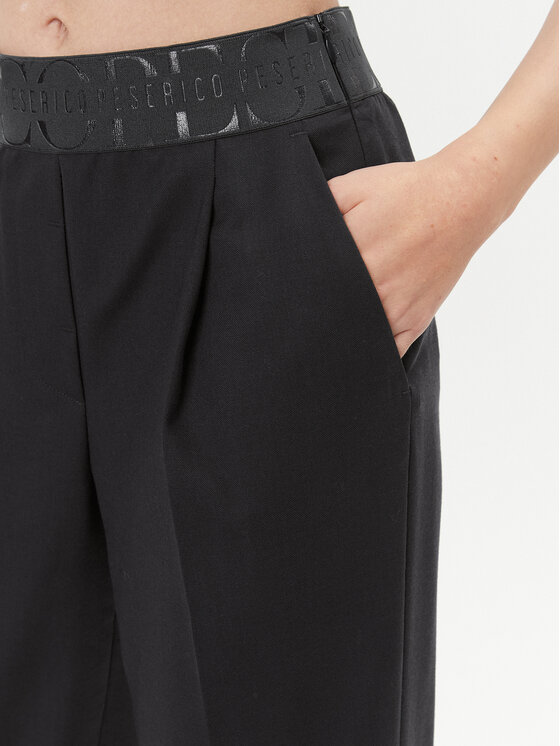 Peserico Peserico Hlače P04850 Tamnoplava Regular Fit