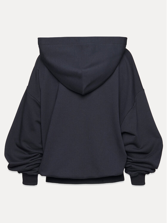 La Mania La Mania Felpa HUGH Nero Basic Fit