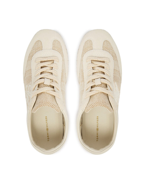 Tommy Hilfiger Tommy Hilfiger Espadrilky Th Heritage Rope Sneaker FW0FW09108 Écru