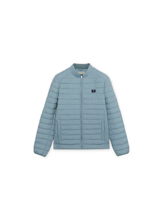 Trussardi Trussardi Kurtka puchowa F005M000036N024 Turkusowy Regular Fit