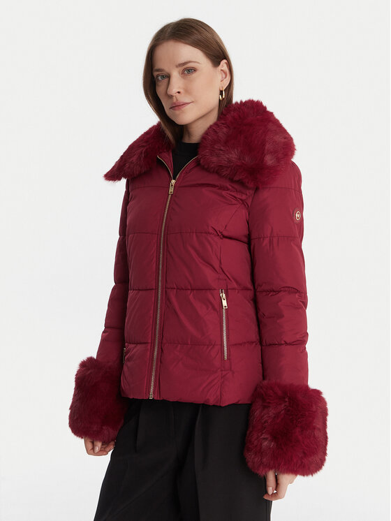 Artigli Artigli Prechodná bunda ACPM003096 Bordová Regular Fit