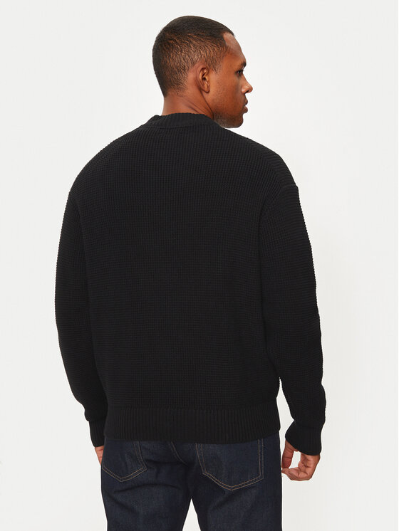 Calvin Klein Jeans Calvin Klein Jeans Πουλόβερ J30J326198 Μαύρο Regular Fit