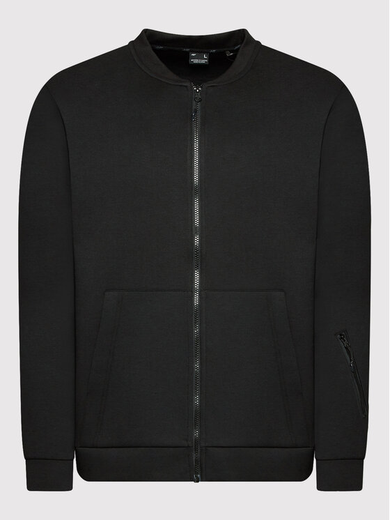 4F 4F Μπλούζα H4L22-BLM017 Μαύρο Regular Fit