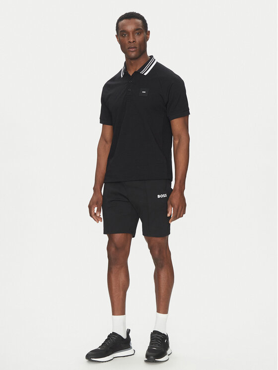 BOSS BOSS Športové kraťasy 50537819 Čierna Regular Fit