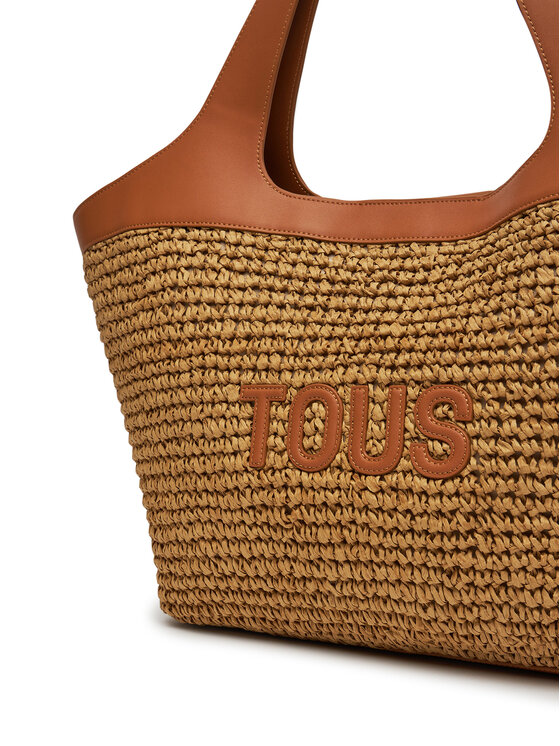 TOUS TOUS Handtasche Lirio Rafia 2002205243 Braun