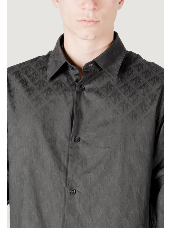 Armani Exchange Armani Exchange Koszula XM000197 AF12179 Czarny Casual Fit