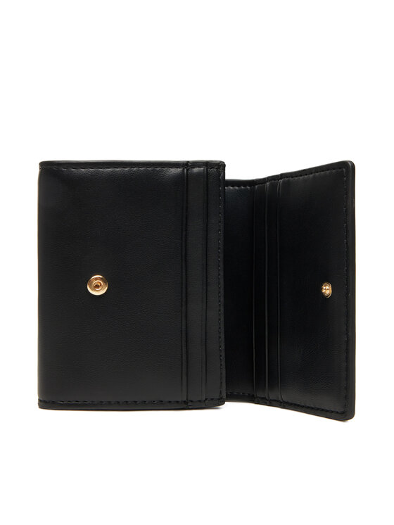 Calvin Klein Calvin Klein Μικρό Πορτοφόλι Γυναικείο Bold Ck Medium Bifold LV04F1047G Μαύρο