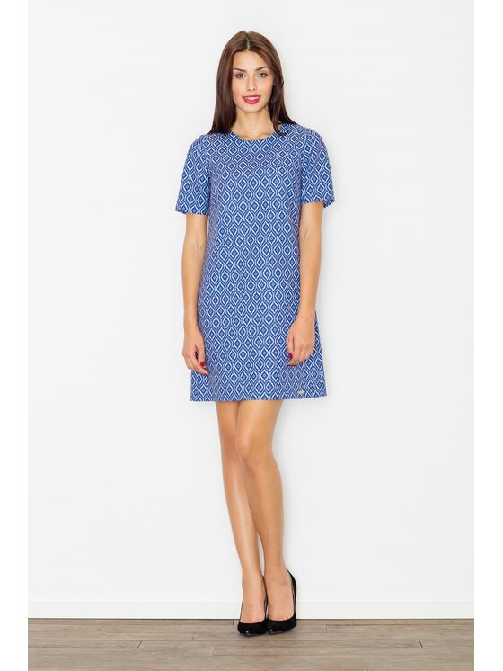 FIGL FIGL Šaty M519 Farebná Regular Fit