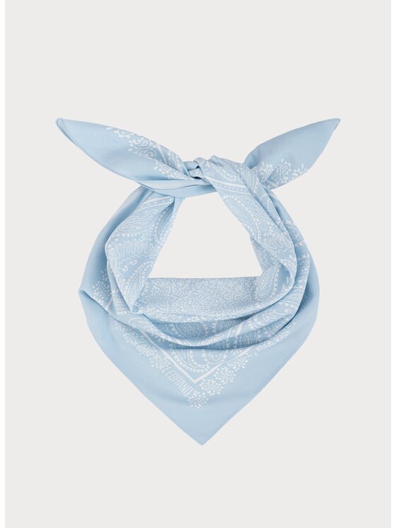 LEBRAND LEBRAND Chusta Bandana Niebieski jasny