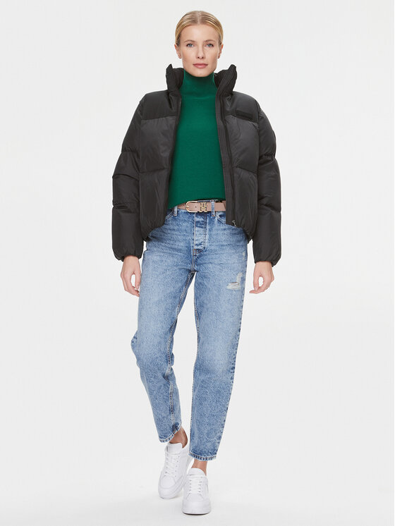 Tommy Hilfiger Tommy Hilfiger Μπουφάν χειμωνιάτικο New York WW0WW39748 Μαύρο Relaxed Fit
