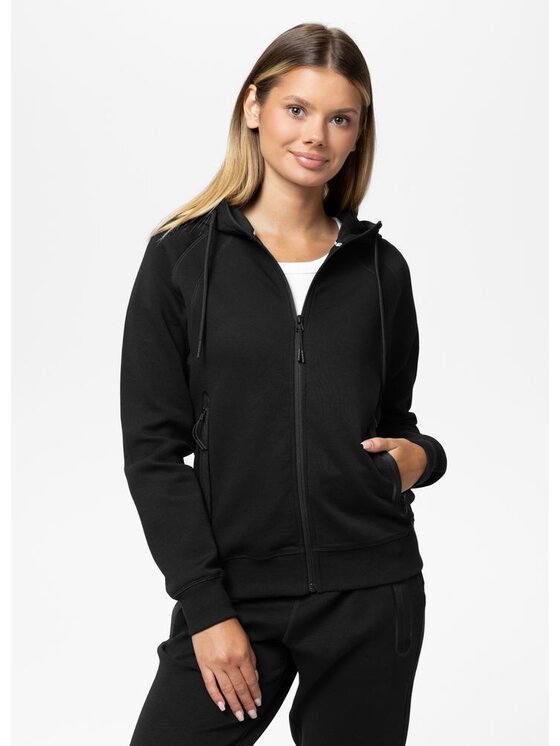 PITBULL PITBULL Bluza EXPLORY Czarny Regular Fit