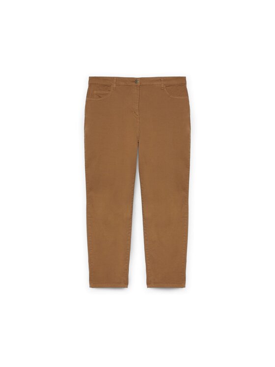 Fiorella Rubino Fiorella Rubino Pantaloni di tessuto P180T005026N002 Marrone Regular Fit