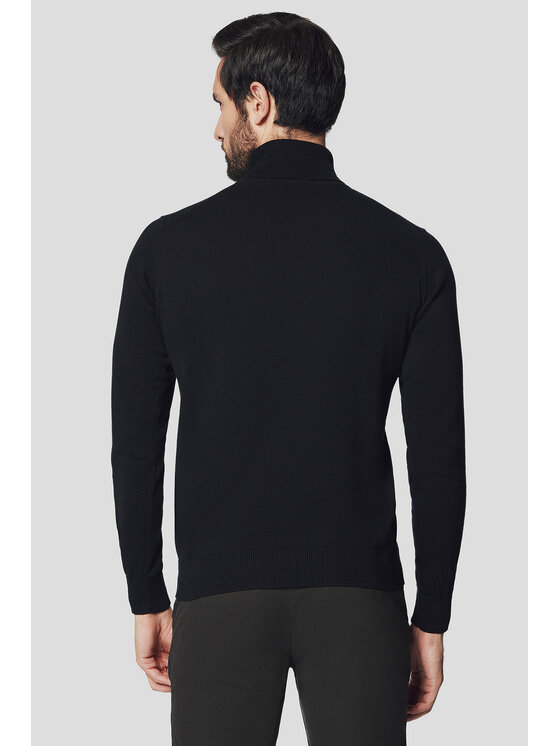 Lancerto Lancerto Golf Mikkel SW073224000059 Czarny Regular Fit