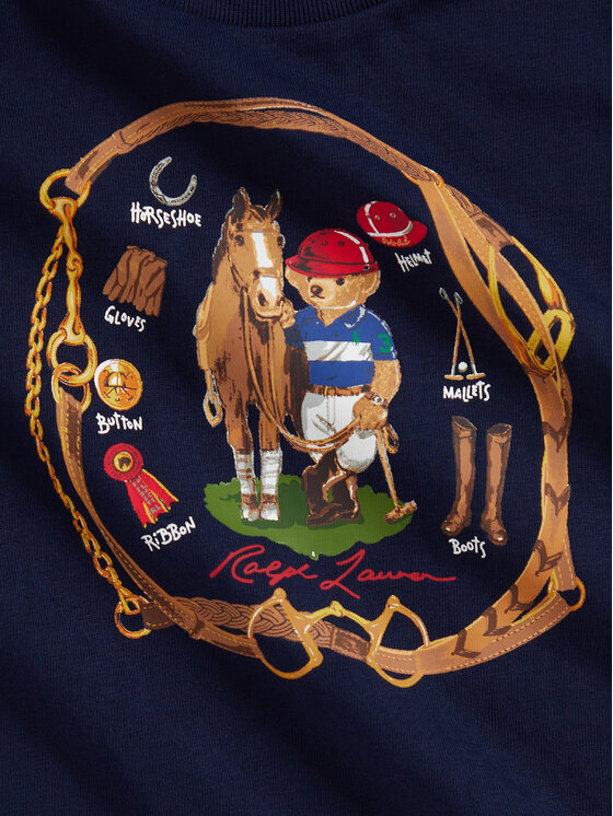 Polo Ralph Lauren Polo Ralph Lauren Póló 320A96608001 Sötétkék Regular Fit