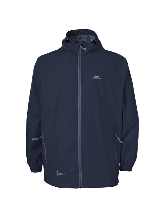 Trespass Trespass Kurtka przeciwdeszczowa TP433 Granatowy Long Fit