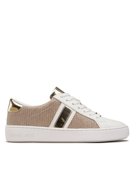 irving calf hair and mesh stripe sneaker