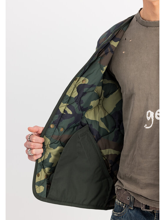 Alpha Industries Alpha Industries Kurtka outdoor Studio Liner Outdoor Jacket Khaki Loose Fit