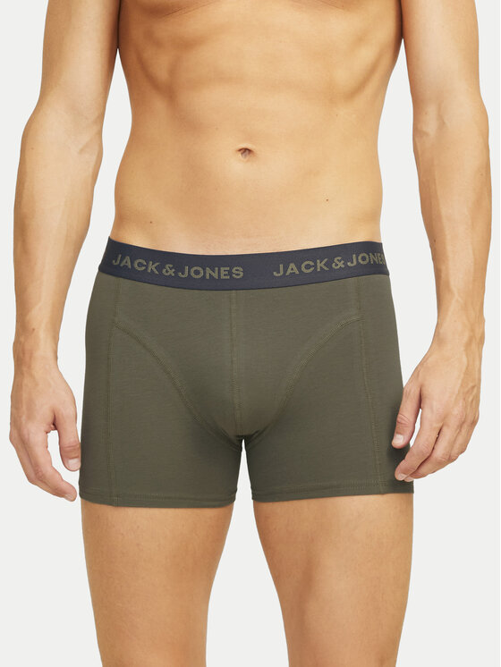Jack&Jones Jack&Jones Набір з 3 пар боксерів Loui 12267052 Зелений