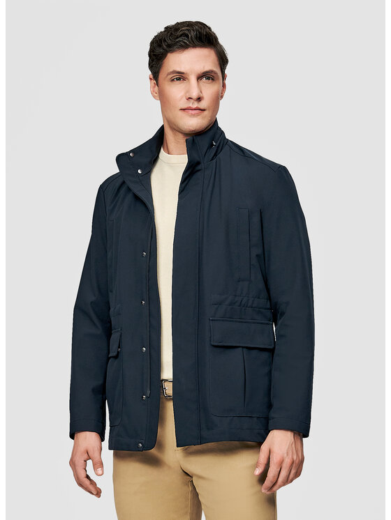 Pako Lorente Pako Lorente Kurtka przejściowa P26SF-5X-002 Granatowy Classic Fit
