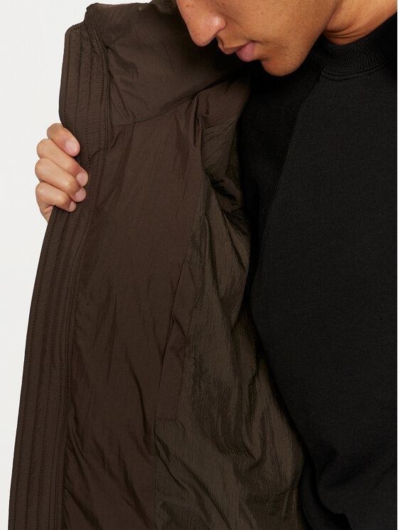 AMI Paris AMI Paris Télikabát HJK403.PA0009 Barna Regular Fit