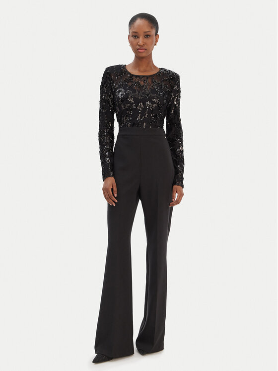 Rinascimento Rinascimento Jumpsuit CFC0126410003 Schwarz Regular Fit