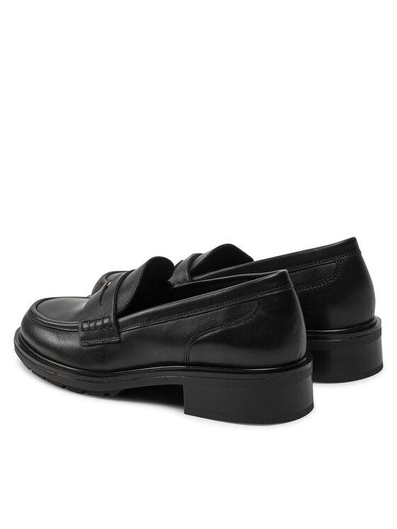 Tommy Hilfiger Tommy Hilfiger Сліпери Th Penny Loafer FW0FW08029 Чорний