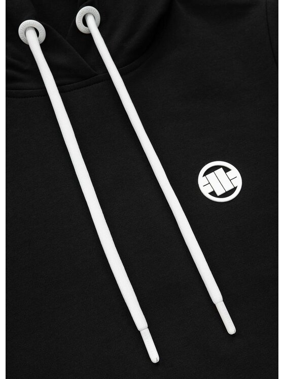 PITBULL PITBULL Bluza Bluza damska z kapturem French Terry La Canada S Czarny Regular Fit