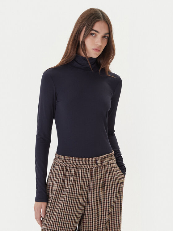 Weekend Max Mara Weekend Max Mara Поло Multif 2525946022 Тъмносин Slim Fit