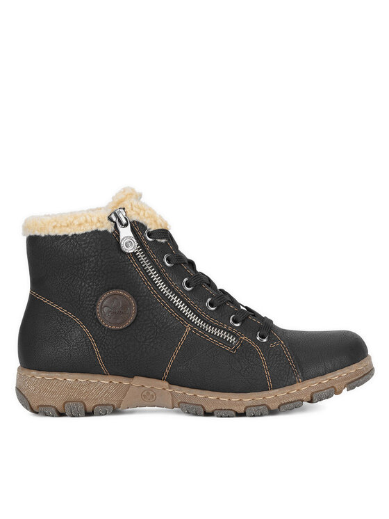 Botine Rieker Z0121-00 Negru