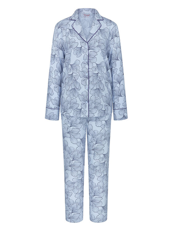 Triumph Triumph Pijama 10225082 Albastru celest Regular Fit