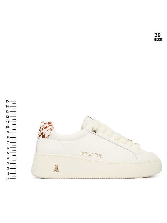 Patrizia Pepe Patrizia Pepe Sneakersy PJ416.02 Biały