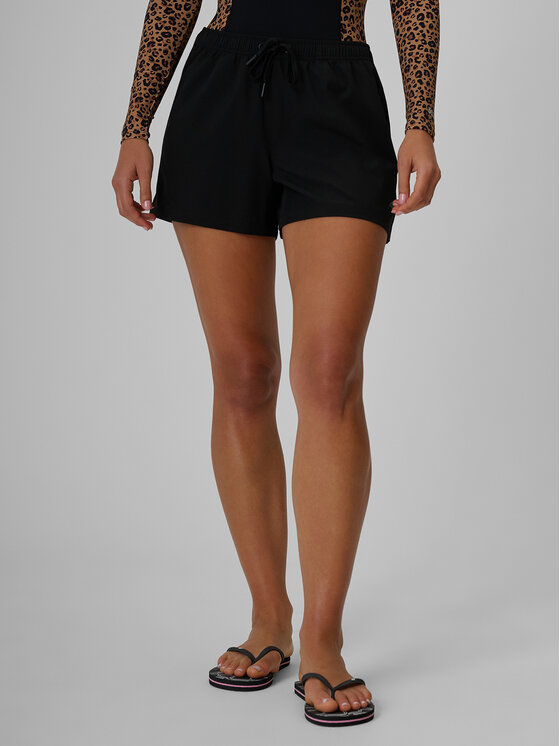 4F 4F Szorty sportowe FOB SUMMER Czarny Regular Fit