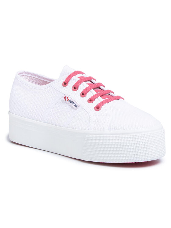 Superga Tennis 2790 Cotwcontrast S1114DW Blanc Modivo.fr