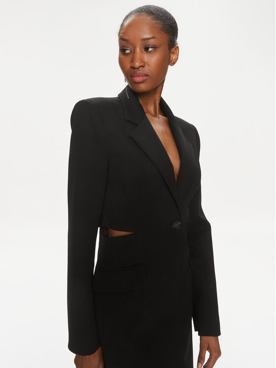 Patrizia Pepe Patrizia Pepe Kokteilikleit 8A1262/A375-K103 Must Regular Fit