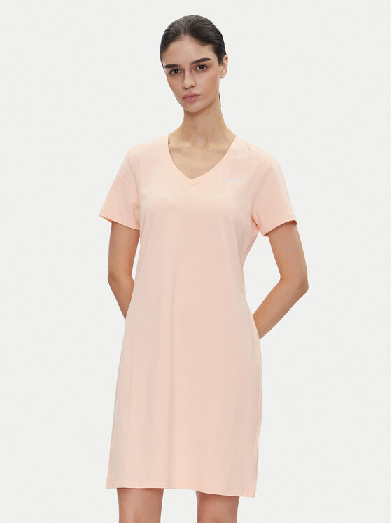 DKNY Sport DKNY Sport Každodenní šaty DP5D4902 Oranžová Regular Fit