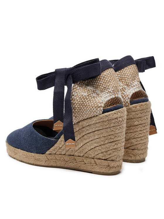 Castañer Castañer Espadrile Carina/8/002 021642 Albastru