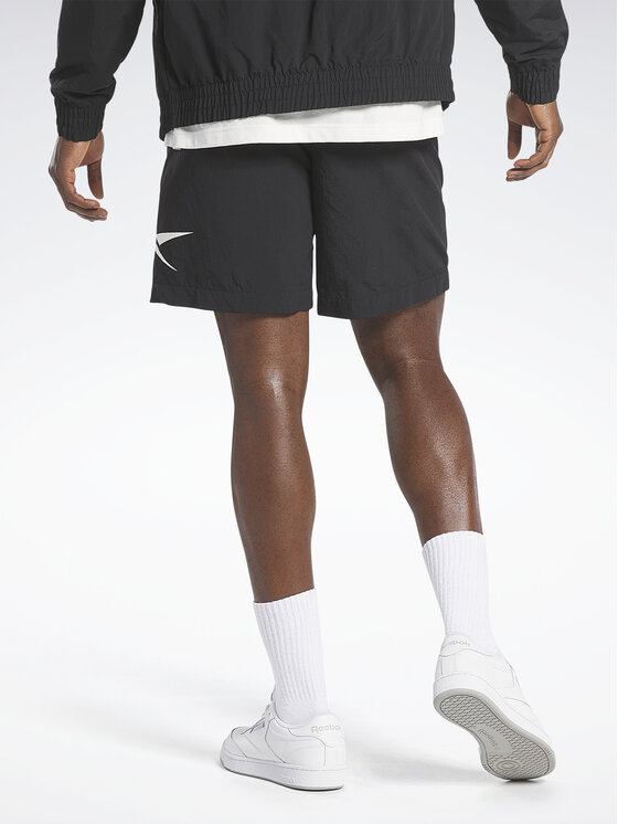 Reebok Reebok Sportiniai šortai Classics Vector Woven Shorts IA2516 Juoda