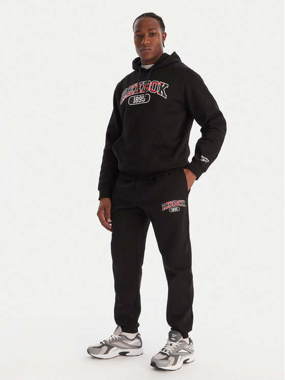 Reebok Reebok Долнище анцуг Walker RK25149CCM Черен Regular Fit