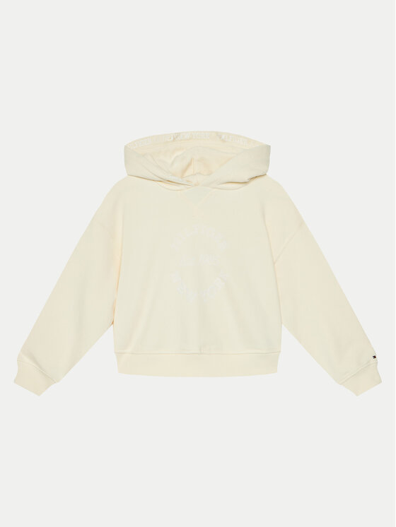 Tommy Hilfiger Tommy Hilfiger Felpa KG0KG08322 Beige Relaxed Fit