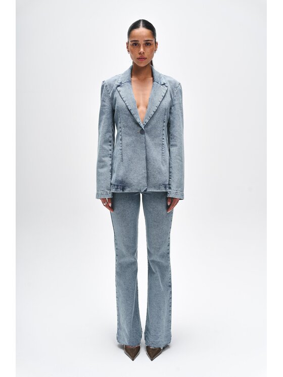 BENU BENU Giacca da abito MARYNARKA JEANSOWA Blu Relaxed Fit