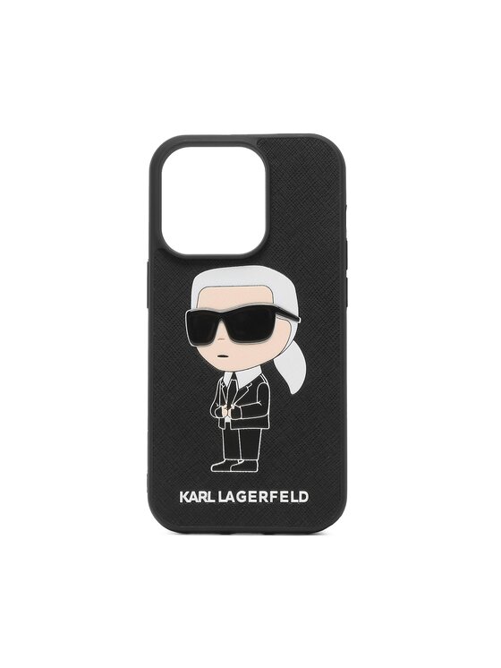 KARL LAGERFELD Etui za mobitel 230W3879 Črna