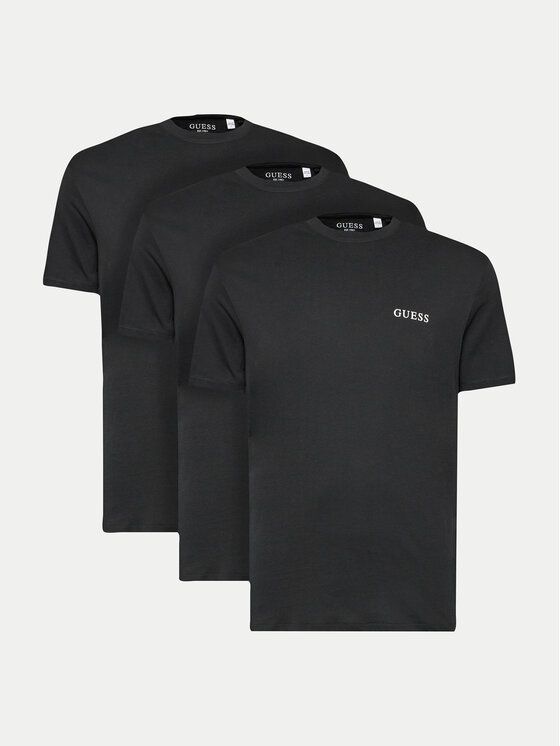 Férfi 3 db póló Guess, Méret: XXL, Fekete, U4YG52 KCAM1
